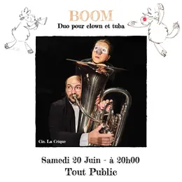 BOOM, duo clown et tuba