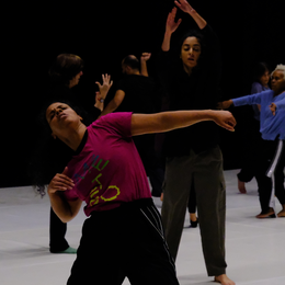 Border Dance, spectacle de Taoufiq Izeddiou au Carreau du Temple