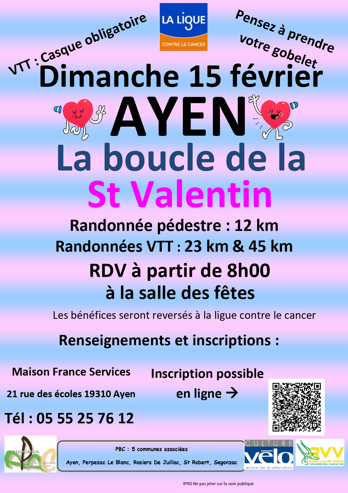 Boucle de la Saint-Valentin à Ayen