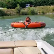 Bouée tractée à Ézy-sur-Eure (27)