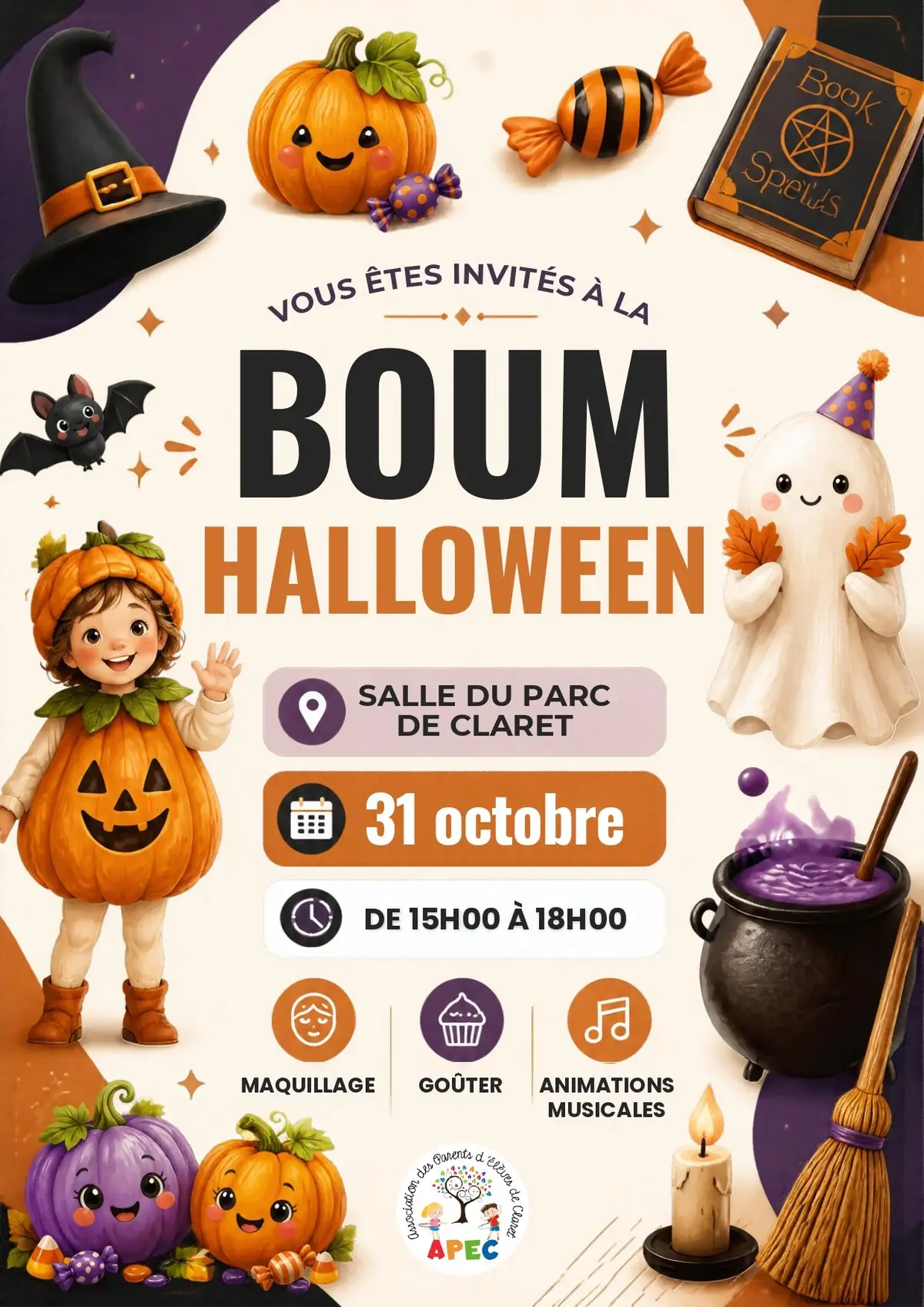Boum d'Halloween - APEC