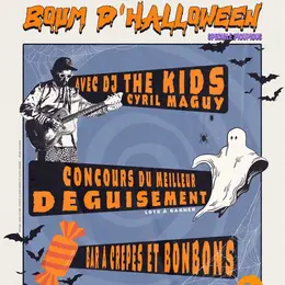 Boum d'Halloween pour les pioupous avec Dj the Kid