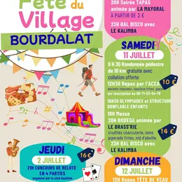 Bourdalat en Fête