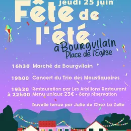 Bourgvilain fête l'été