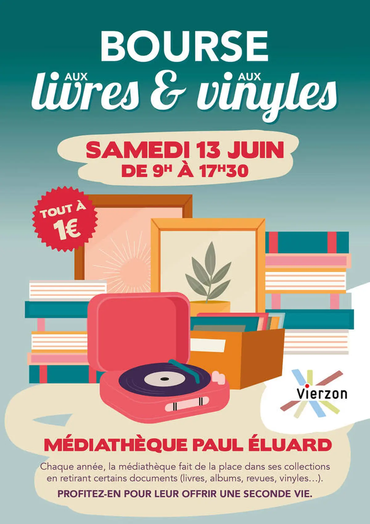 Bourse aux clivres et aux vinyles
