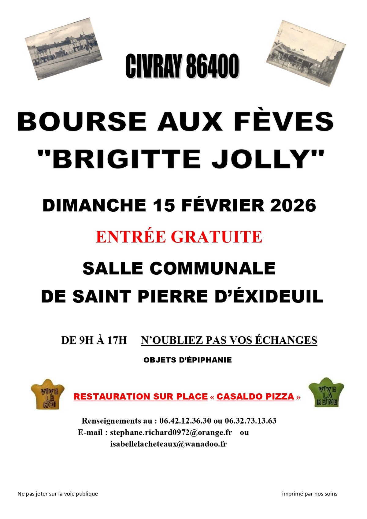 Bourse aux fèves Brigitte Jolly