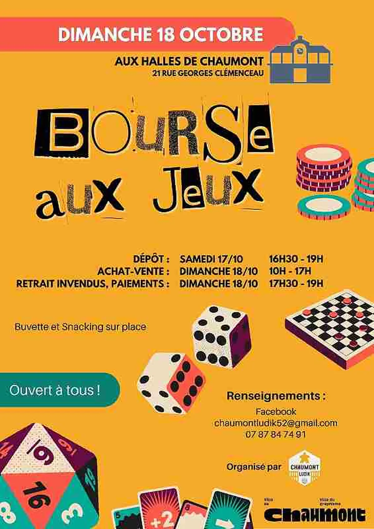 Bourse aux jeux