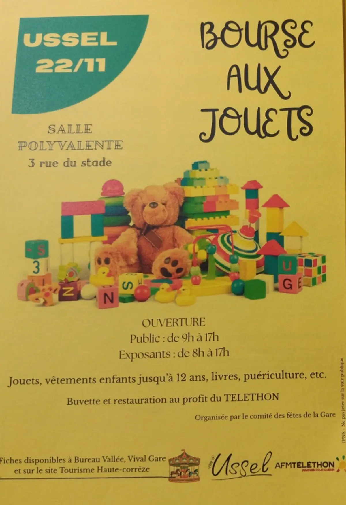 Bourse aux jouets