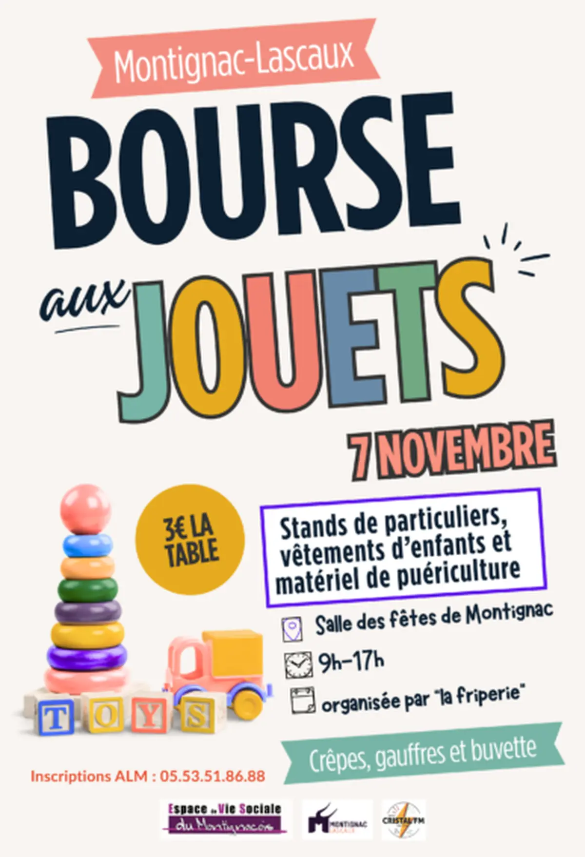 Bourse aux jouets