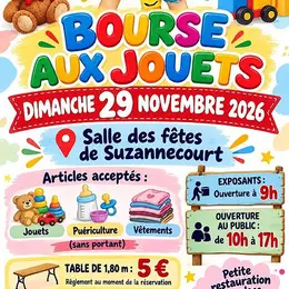 Bourse aux jouets