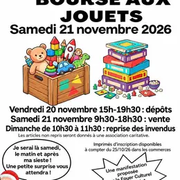 Bourse aux jouets