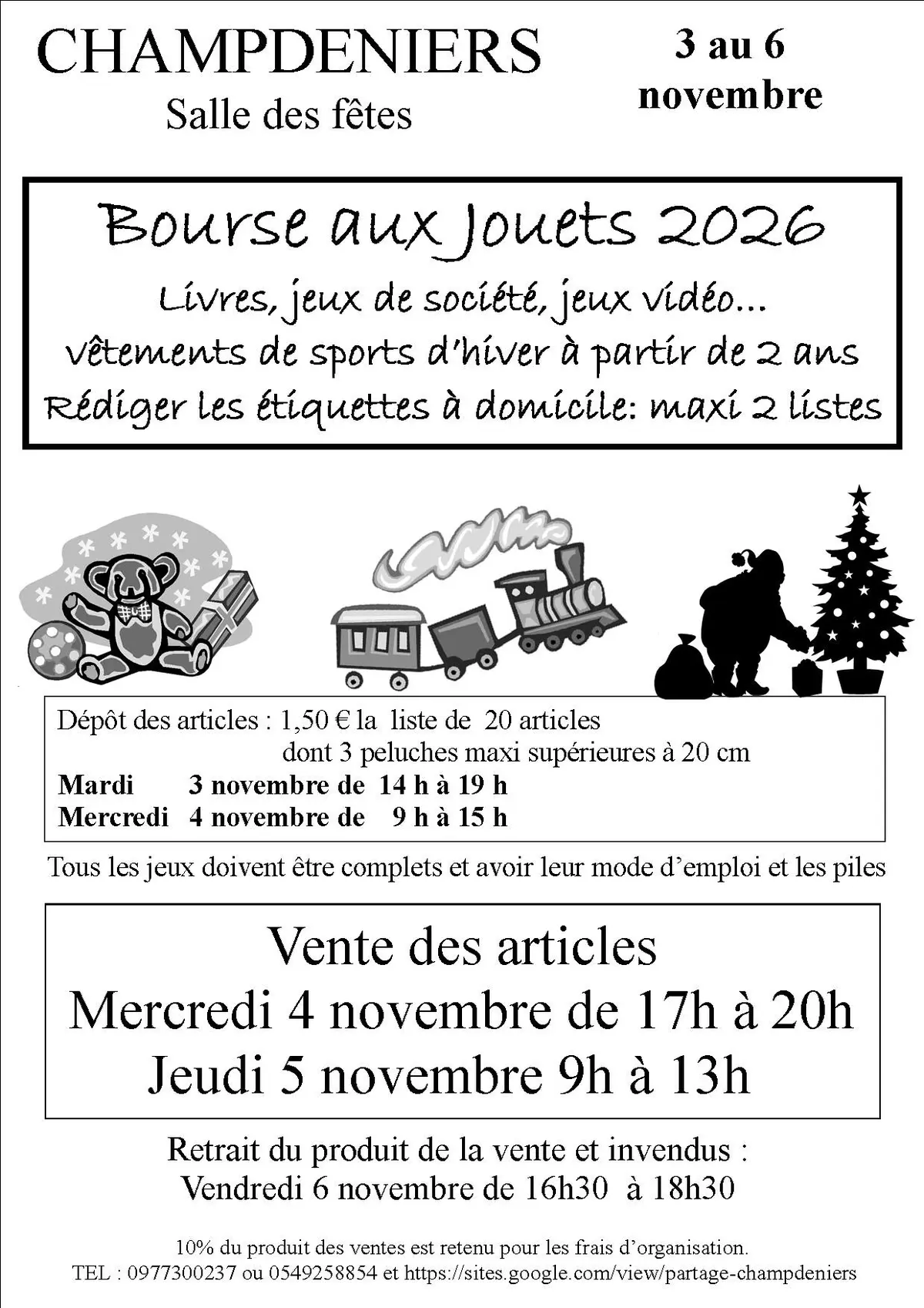 Bourse aux jouets 2026