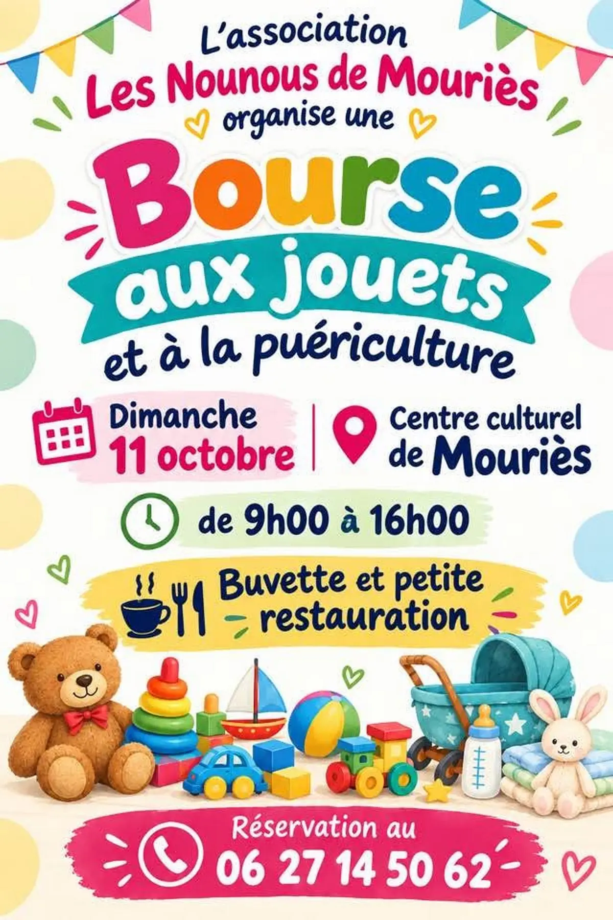 Bourse aux jouets et à la puériculture