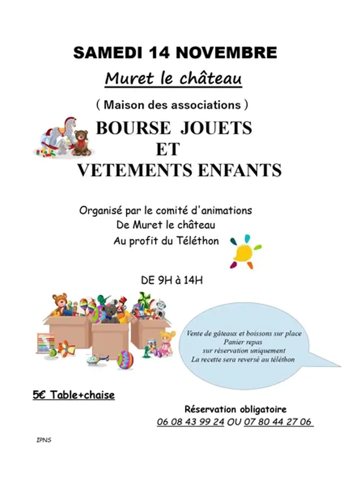 Bourse aux jouets et aux vêtements