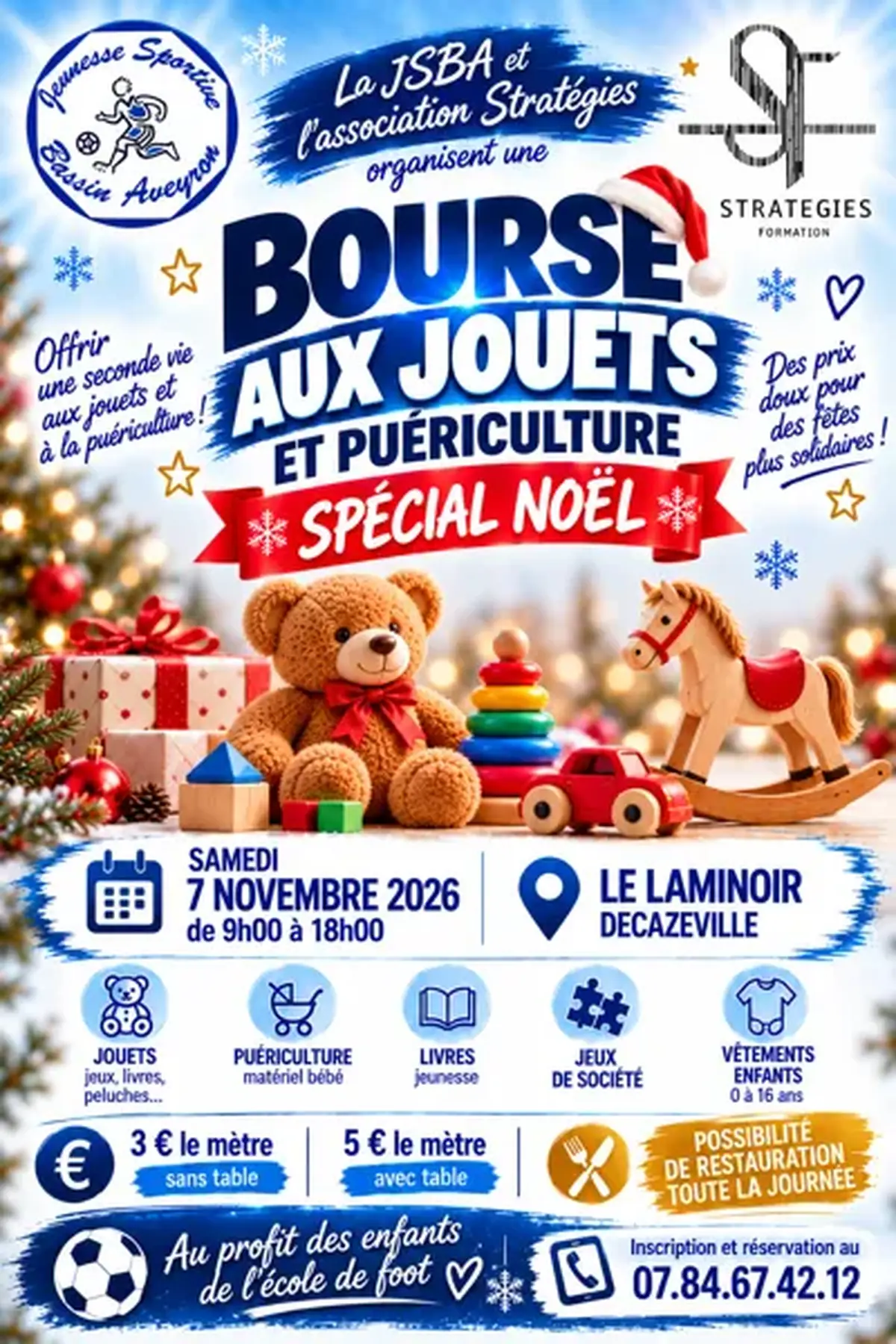 Bourse aux jouets et puériculture