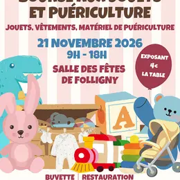 Bourse aux jouets et puériculture