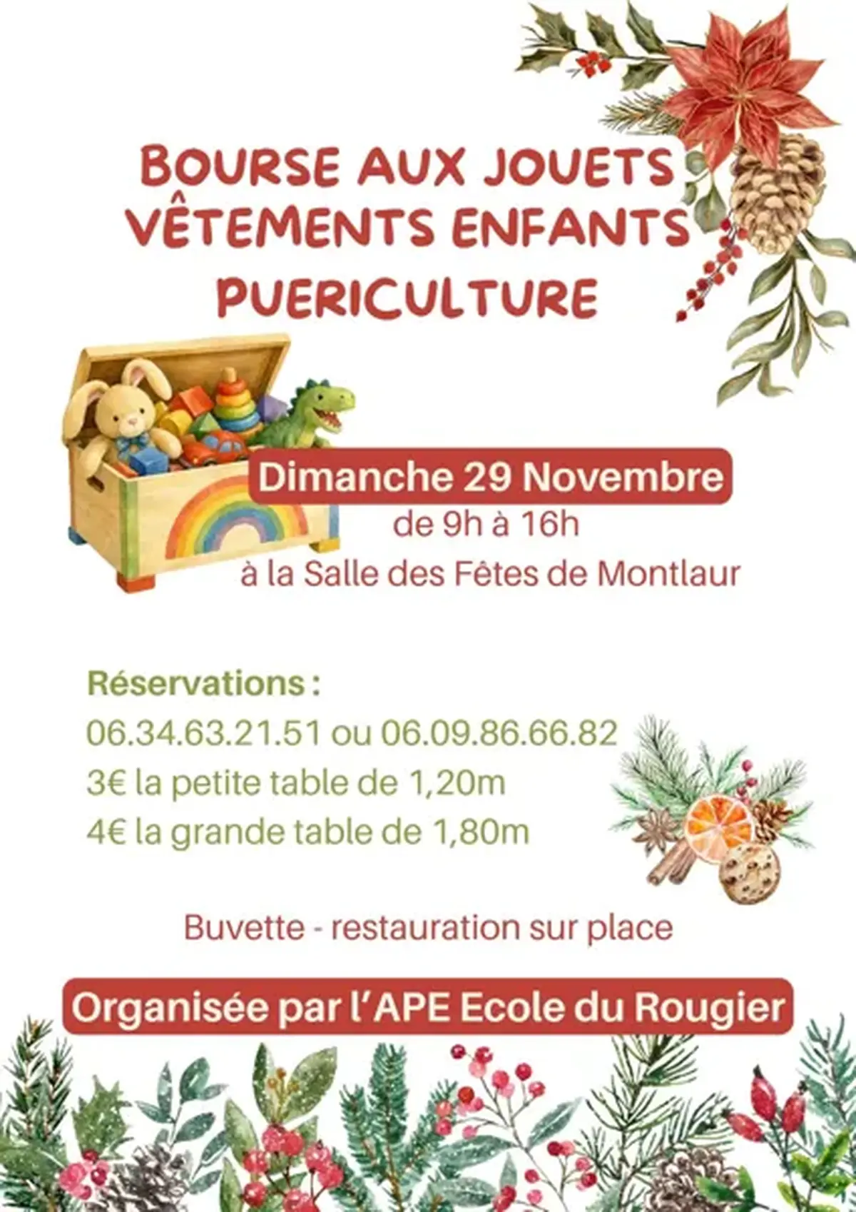 Bourse aux jouets et puériculture