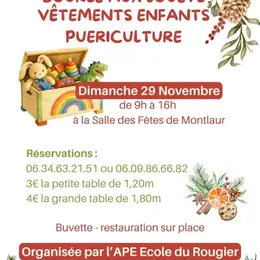 Bourse aux jouets et puériculture