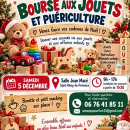 Bourse aux jouets et puériculture à Saint-Rémy-de-Provence