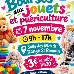 Bourse Aux Jouets Et Puériculture - Le 07/11 - Rout'Arts Sympas 86