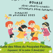 Bourse aux jouets, livres et vêtements du CF du Pouyalet