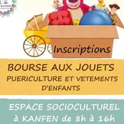 Bourse aux jouets, puériculture et vêtement d'enfant