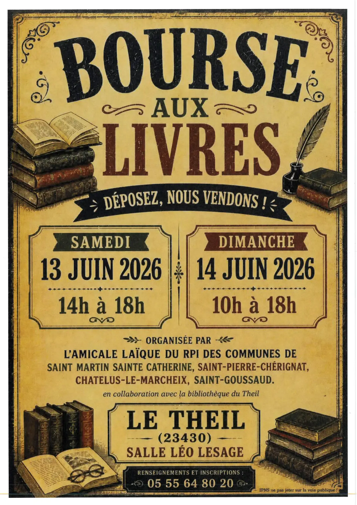 Bourse aux livres