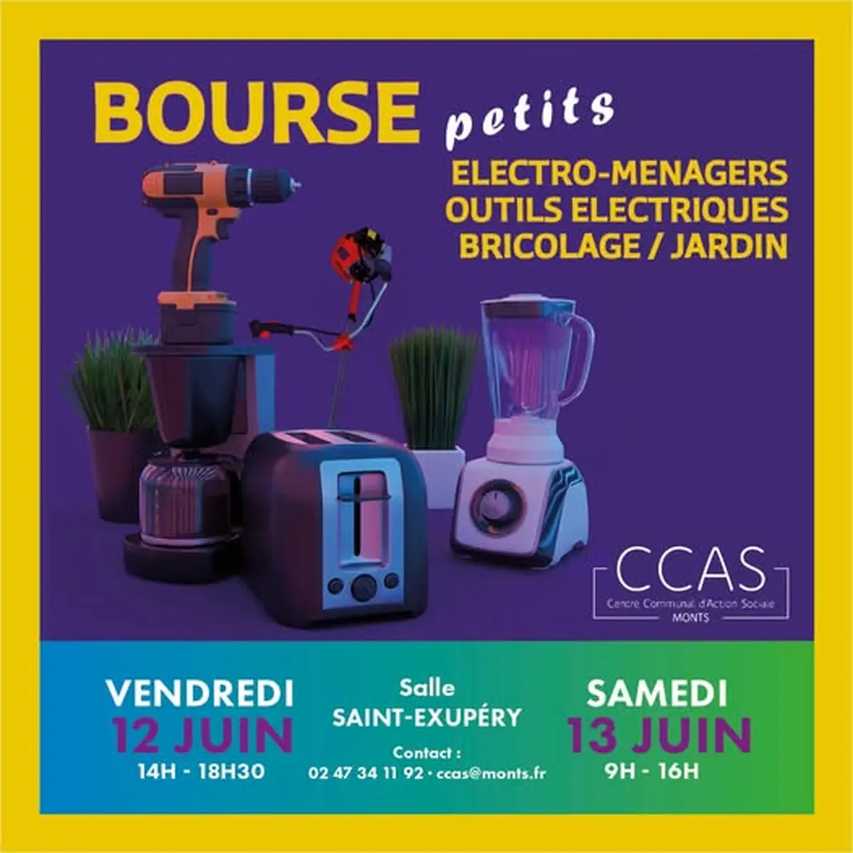 Bourse aux petits appareils électriques