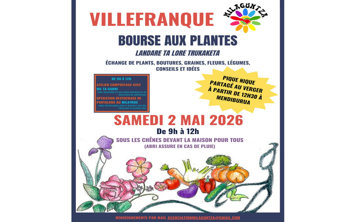 Bourse aux plantes