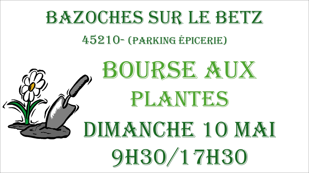Bourse aux plantes