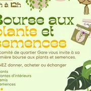 Bourse aux plants et semences