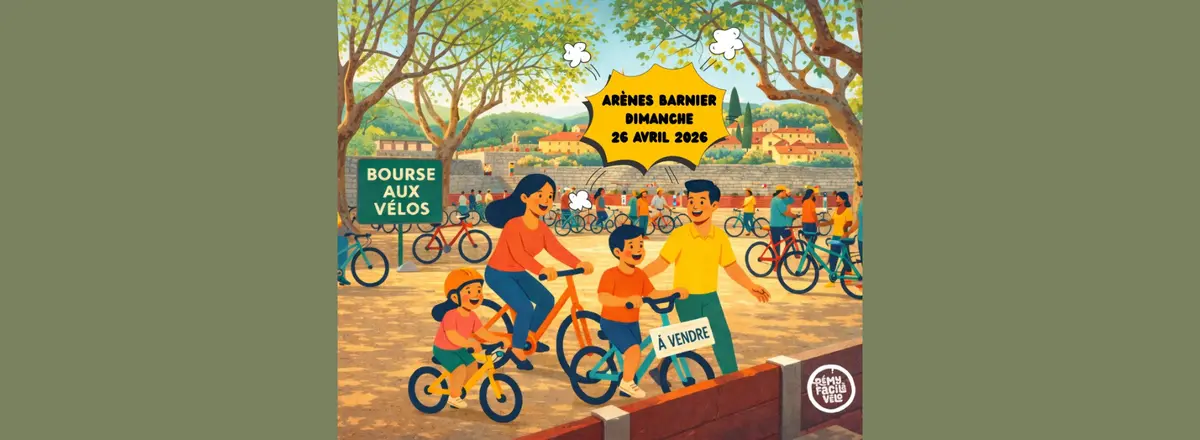 Bourse aux vélos à Saint-Rémy-de-Provence