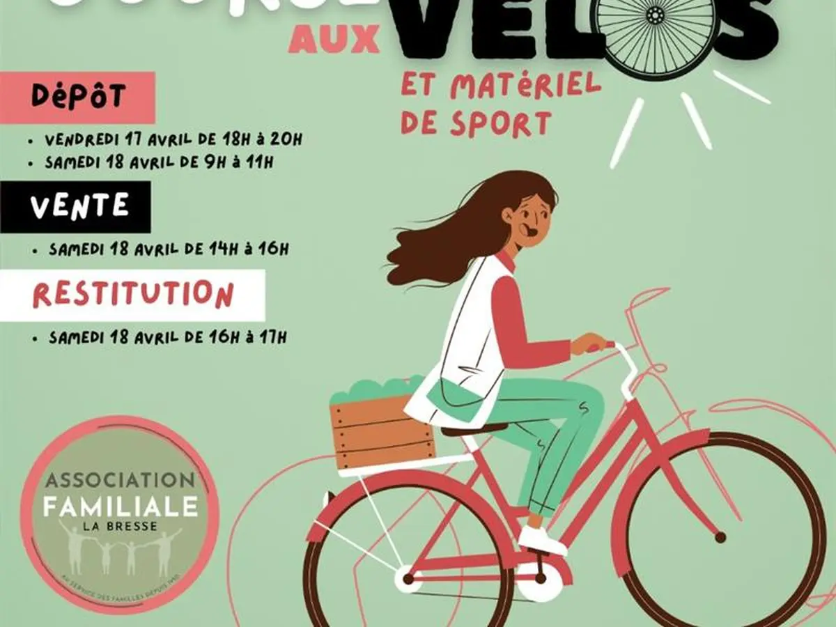 Bourse aux vélos et matériel de sport