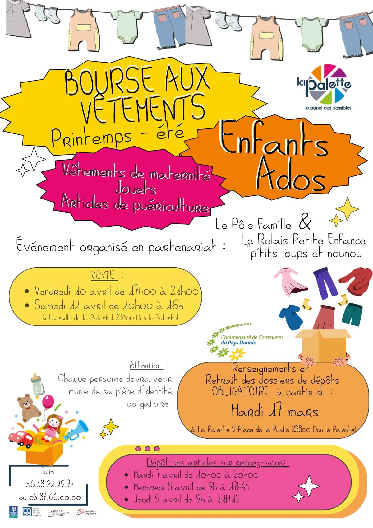 Bourse aux vêtements