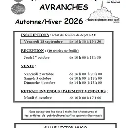 Bourse aux vêtements d'automne