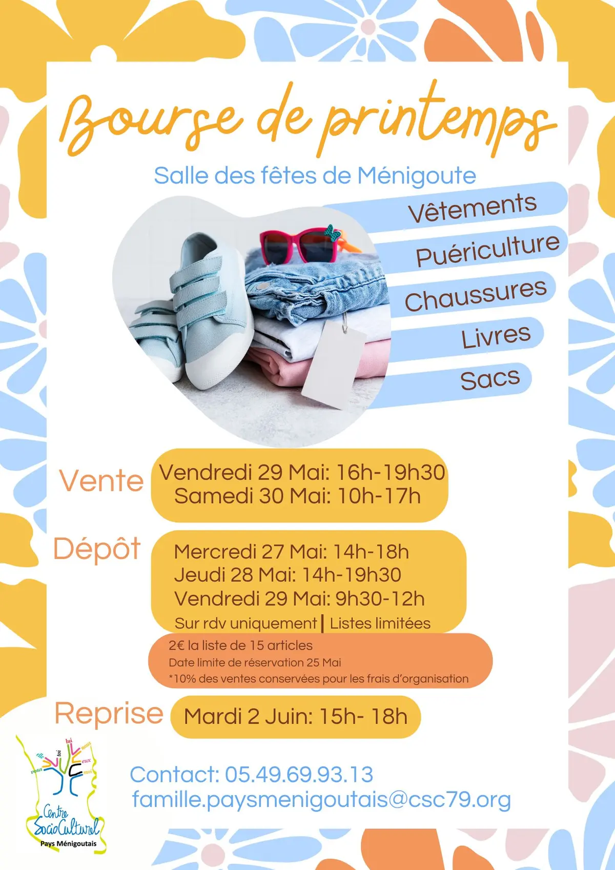 Bourse aux vêtements de printemps