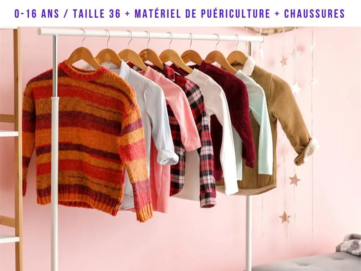 Bourse aux vêtements enfants et matériel de puériculture
