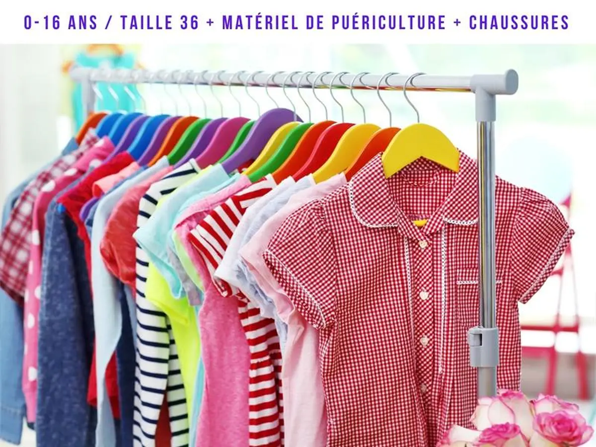 Bourse aux vêtements enfants et matériel de puériculture