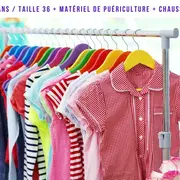 Bourse aux vêtements enfants et matériel de puériculture
