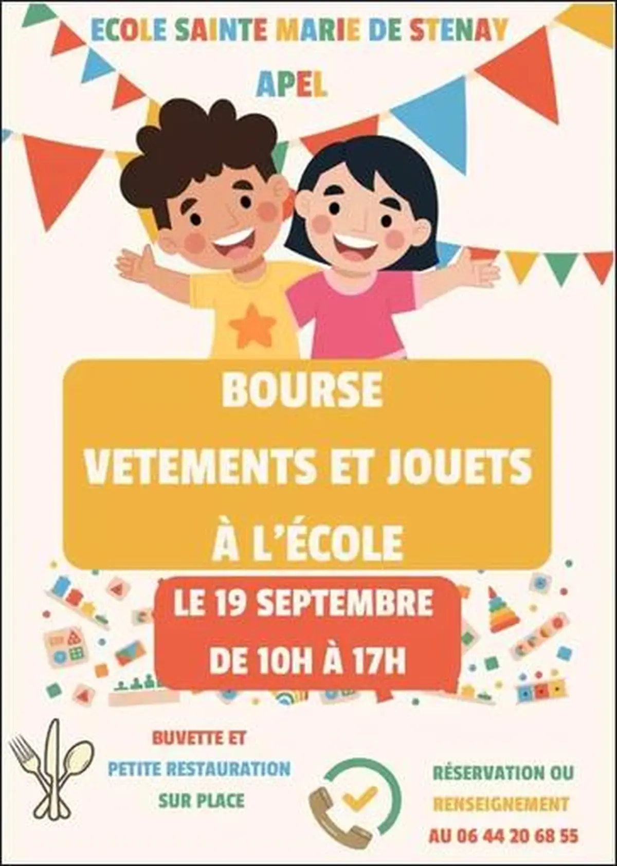 Bourse aux vêtements et jouets
