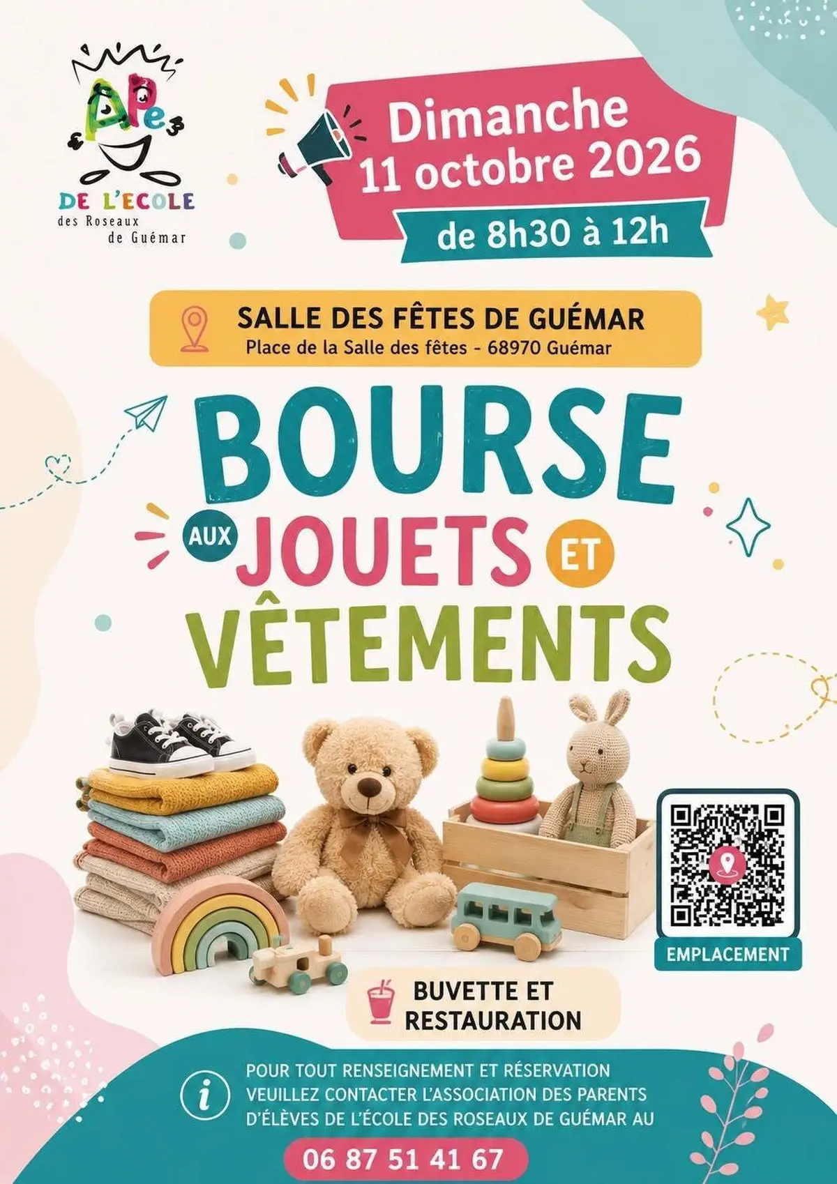 Bourse aux vêtements et jouets pour enfants