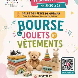 Bourse aux vêtements et jouets pour enfants