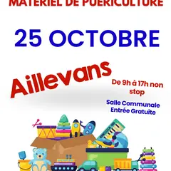 Bourse aux vêtements, jouets et matériel de puériculture