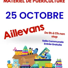 Bourse aux vêtements, jouets et matériel de puériculture