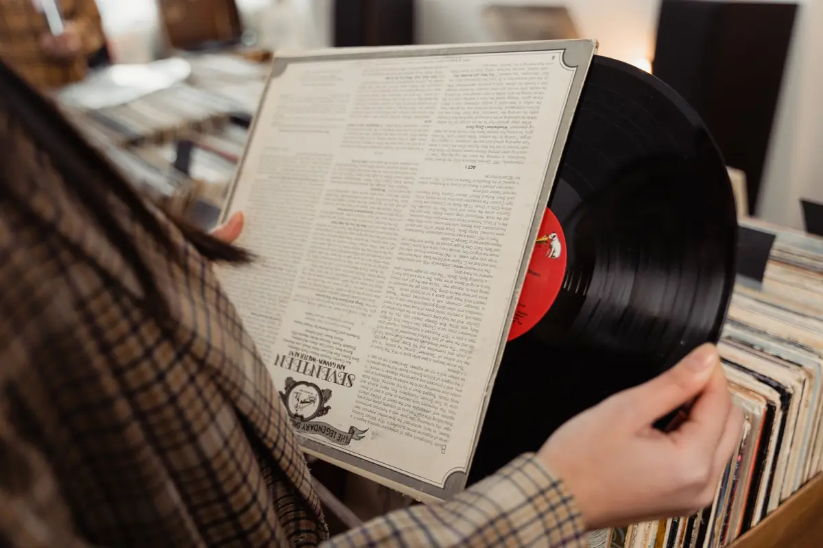 Bourse aux vinyles