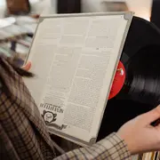 Bourse aux vinyles