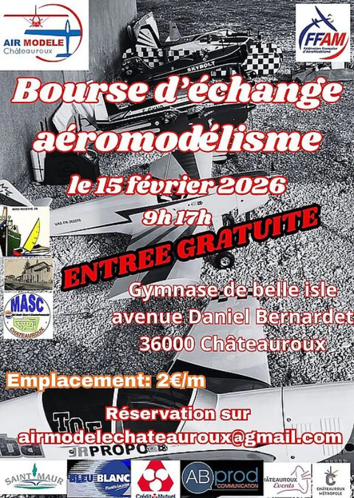 Bourse d'échange aéromodélisme