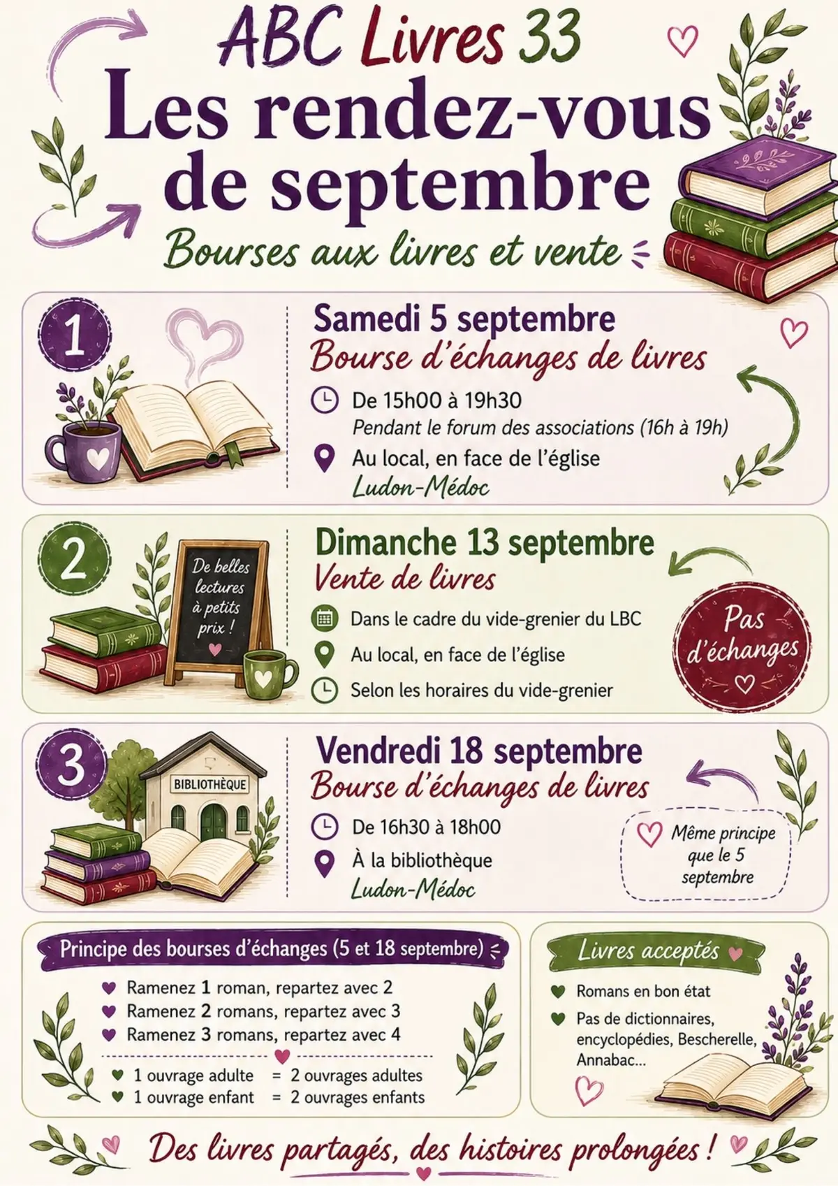Bourse d'échange de livres