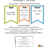 Bourse enfants printemps / été 2026