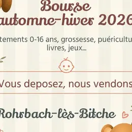 Bourse puériculture et affaires d'enfants 0-16 ans
